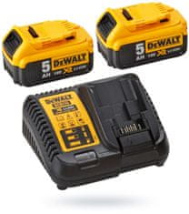 DeWalt Hoblík XR 18V 2x 5Ah TSTAK DCP580P2 