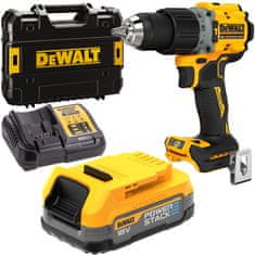 DeWalt 18V rázový utahovák Powerstack DCD805E1T