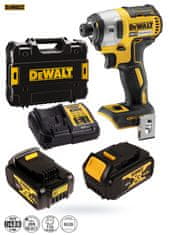 DeWalt Rázový utahovák 205Nm 18V 2x4Ah DCF887M2