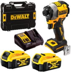 DeWalt Rázový utahovák 206Nm 2x5Ah DCF850P2T