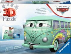 Ravensburger RAVENSBURGER 3D puzzle Autobus Cars: Fillmore 162 dílků