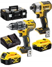 DeWalt COMBO 2 DCD791 DCF887 2x5Ah DCK268P2T TSTAK