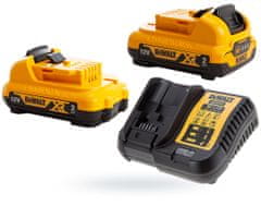 DeWalt Ovladač 12V Ráz 57,5Nm 2x2Ah DCD706D2