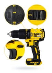 DeWalt Bezkomutátorový rázový utahovák 18V DCD778N 