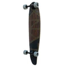 Switch Boards Switch Longboard Lynx pro cruising, pumping a carving 97cm, pintail, 70mm wheels, ABEC 9, 3D grafik, PU sidewalls