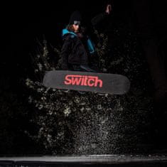 Switch Boards Trampoline Board 110cm PRO Abstract + Vázání + Překážka + Podložka - trampolínová deska jako snowboardu pro učení triků na trampolíně, dno s pěnou EVA 4mm