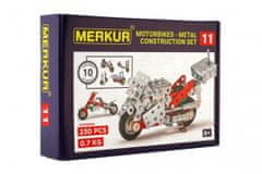 Merkur 011 Motocykl 222 dílů, 10 modelů