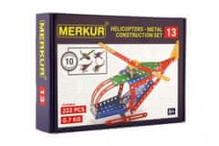 Merkur 013 Vrtulník 222 dílů, 10 modelů