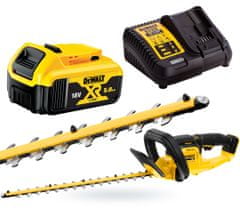 DeWalt 18V 1x5Ah nůžky na živý plot DCMHT563P1