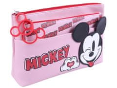 sarcia.eu 2x Růžová kosmetická taštička Mickey Mouse DISNEY 