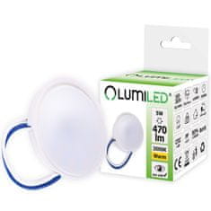 LUMILED Náplň do LED svítidel MR16 Modul INSERT Milky 5W = 50W 120° 470lm 3000K Teplá