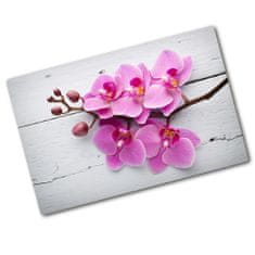 Wallmuralia Deska na krájení skleněná Orchidej na stromě 2x40x52 cm