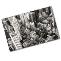 Wallmuralia Kuchyňská deska skleněná New York z ptačího pohledu 2x40x52 cm