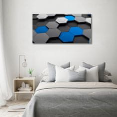 Wallmuralia Foto obraz sklo tvrzené Abstrakce 3D 120x60 cm 4 úchytky