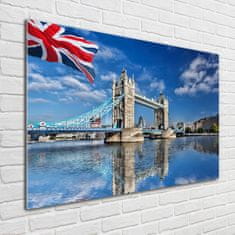 Wallmuralia Foto obraz skleněný horizontální Tower bridge Londýn 100x70 cm 2 úchytky