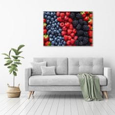 Wallmuralia Foto obraz skleněný horizontální Lesní ovoce 100x70 cm 4 úchytky
