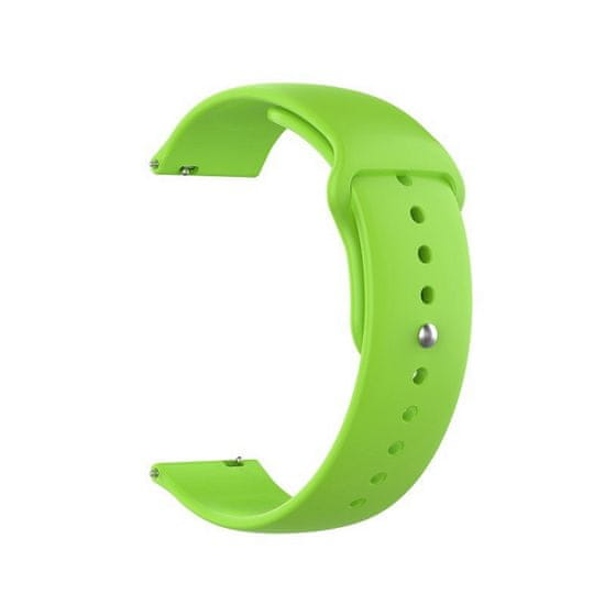 BStrap Silicone řemínek na Garmin Venu 2S, fruit green