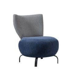 Atelier Del Sofa Křeslo Loly - Dark Blue, Tmavá Modrá