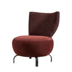 Atelier Del Sofa Křeslo Loly - Claret Red, Červená