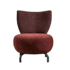 Atelier Del Sofa Křeslo Loly - Claret Red, Červená