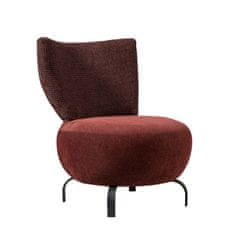 Atelier Del Sofa Křeslo Loly - Claret Red, Červená