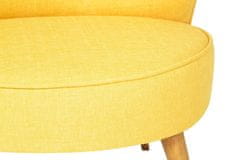 Atelier Del Sofa Křeslo Riverhead - Yellow, Žlutá