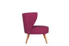 Atelier Del Sofa Křeslo Riverhead - Purple, Purpurová