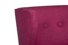 Atelier Del Sofa Křeslo Riverhead - Purple, Purpurová