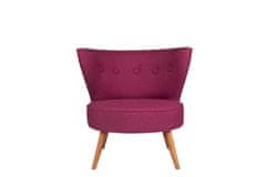 Atelier Del Sofa Křeslo Riverhead - Purple, Purpurová