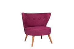 Atelier Del Sofa Křeslo Riverhead - Purple, Purpurová