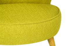 Atelier Del Sofa Křeslo Riverhead - Peanut Green, Zelená