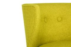 Atelier Del Sofa Křeslo Riverhead - Peanut Green, Zelená