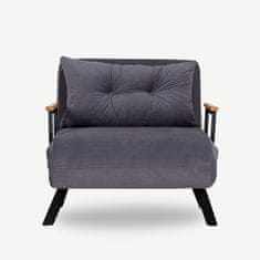 Atelier Del Sofa 1-místná pohovka Sando Single - Grey, Šedá