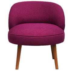 Atelier Del Sofa Křeslo Nice - Purple, Purpurová