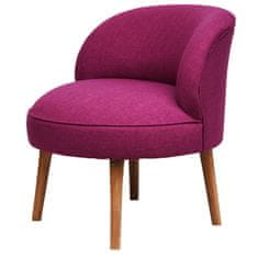 Atelier Del Sofa Křeslo Nice - Purple, Purpurová