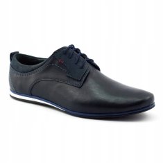 Elegantní pánská obuv 731 navy blue velikost 40