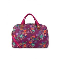 Oilily Cestovní taška Oilily Weekender Raspberry, kolekce Sonate