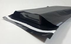 MaxOFFICE Plastová obálka černá 190 x 250 - 100 ks