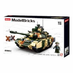 Sluban Model bricks m38-b0756 velký bitevní tank