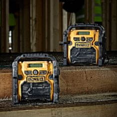 DeWalt Stavební rádio 10,8-18V 230V FM / AM DCR019