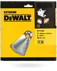 DeWalt  DT1088 kotouč dřevo hliník 165x20mm 54z