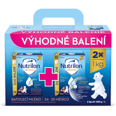 Nutrilon 4 Advanced batolecí mléko od uk. 24. měsíce 2x 1000 g