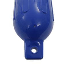 Vidaxl Lodní nárazník 4 ks modrý 58,5 x 16,5 cm PVC
