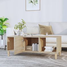 Vidaxl Konferenční stolek dub sonoma 102 x 50 x 40 cm kompozitní dřevo