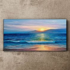 COLORAY.CZ Obraz na plátně Ocean Sea Waves Coast 120x60 cm