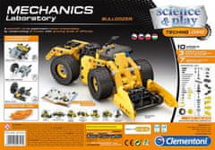 Clementoni Science&Play Mechanická laboratoř Buldozer 10v1