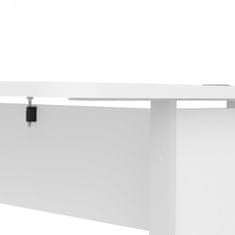 Falco Rohový kancelářský stůl Prima 80400/44 bílý/bílé nohy