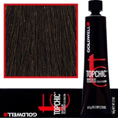 GOLDWELL Topchic 60ml profesionální barva na vlasy pro trvalé barvení 4-N