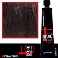 GOLDWELL Topchic 60ml profesionální barva na vlasy pro trvalé barvení 4-V