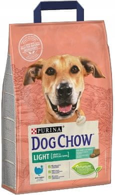 Purina Dog Chow Light Adult Turkey s krůtou 2,5 kg